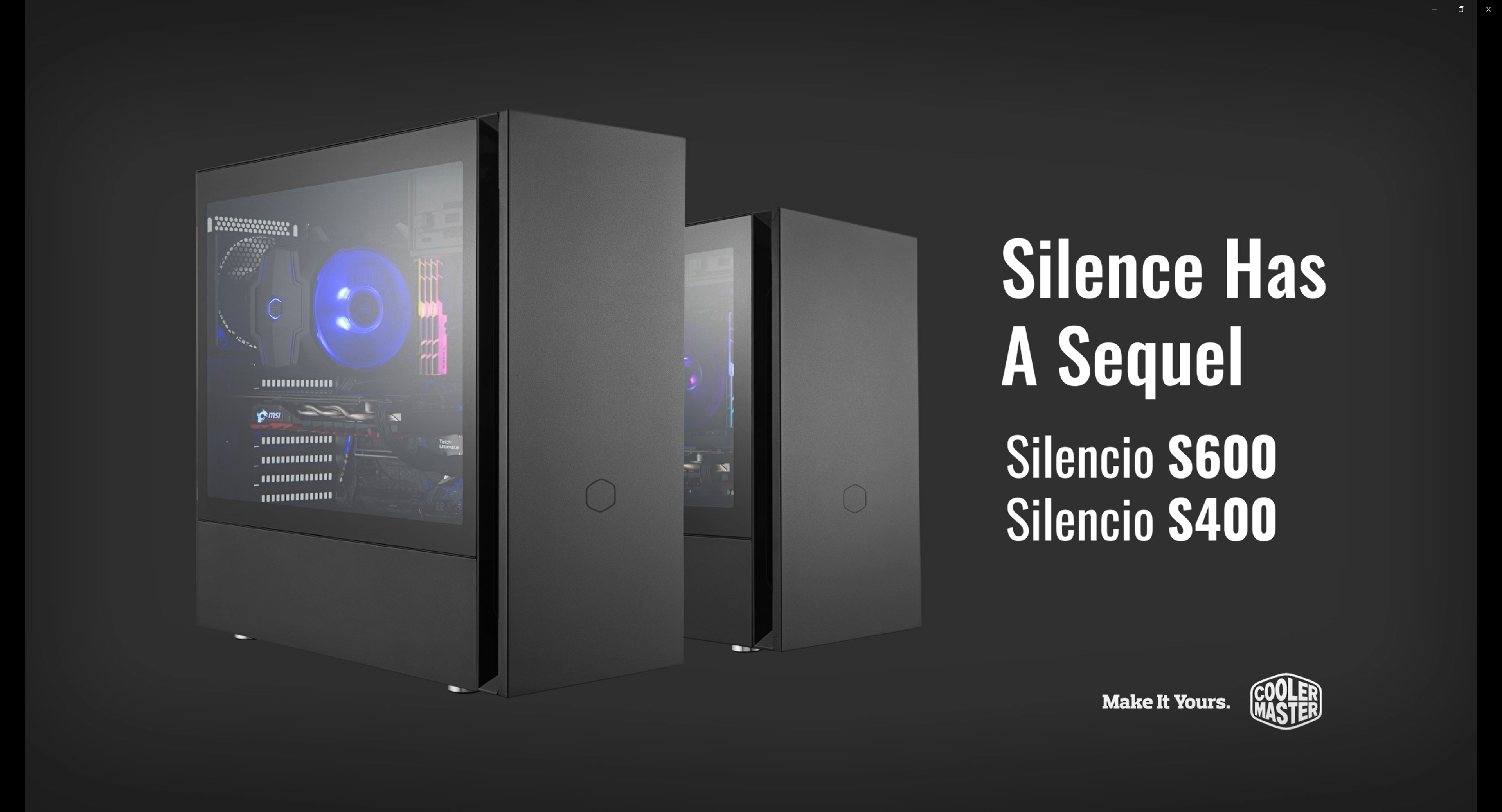 Cooler Master Silencio S600 静音型 ミドルタワー PCケース